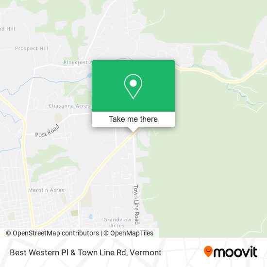 Best Western Pl & Town Line Rd map