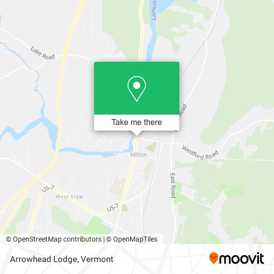 Arrowhead Lodge map