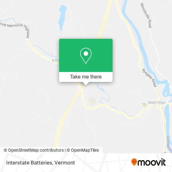 Interstate Batteries map