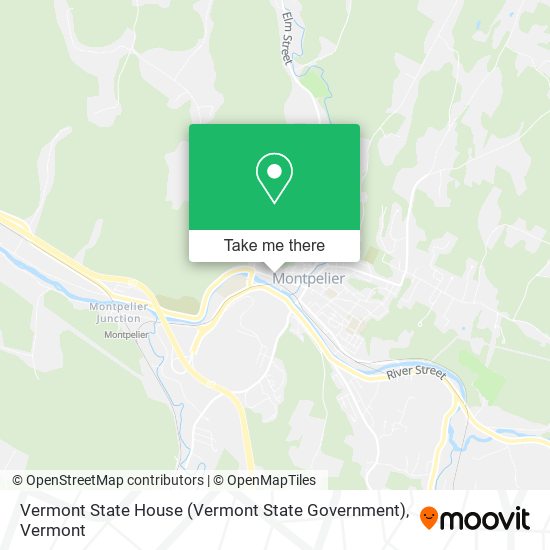 Vermont State House (Vermont State Government) map