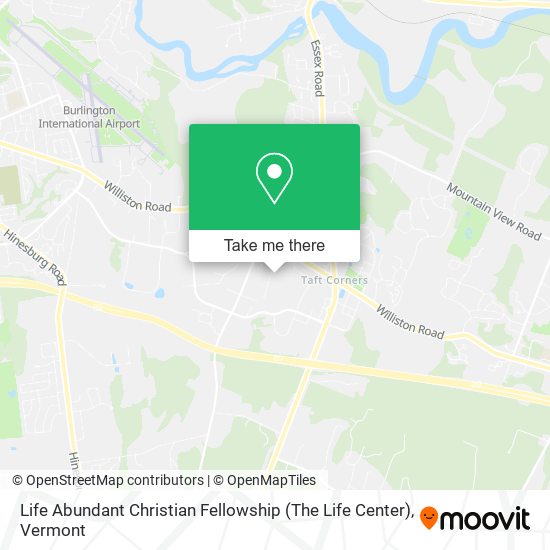 Mapa de Life Abundant Christian Fellowship (The Life Center)