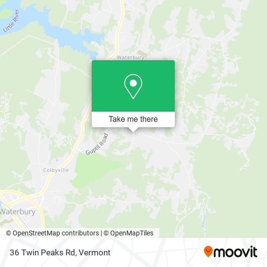 36 Twin Peaks Rd map