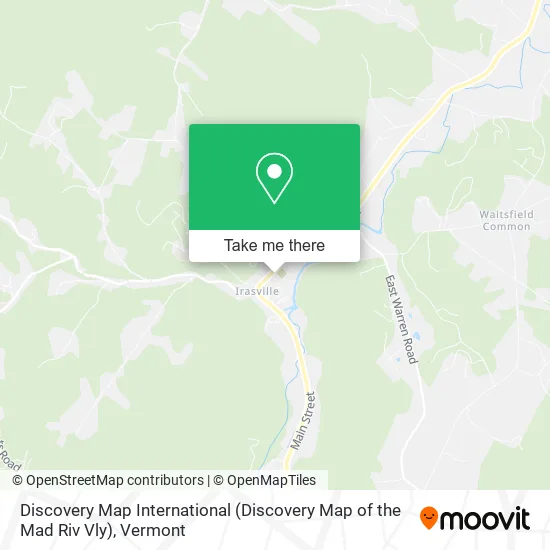 Discovery Map International (Discovery Map of the Mad Riv Vly) map
