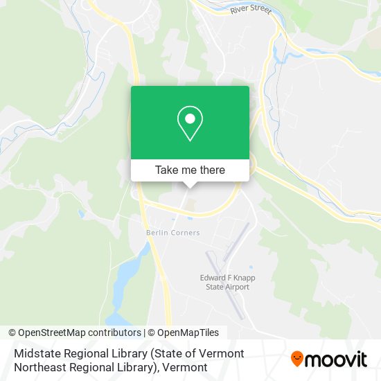 Midstate Regional Library (State of Vermont Northeast Regional Library) map