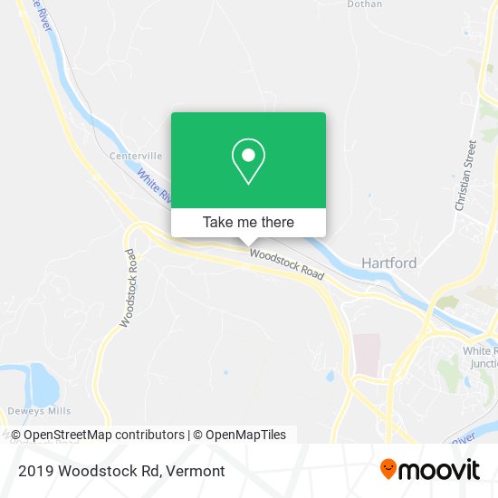 2019 Woodstock Rd map