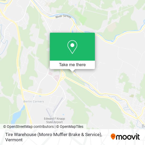 Mapa de Tire Warehouse (Monro Muffler Brake & Service)