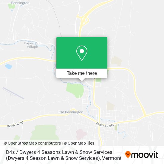 Mapa de D4s / Dwyers 4 Seasons Lawn & Snow Services (Dwyers 4 Season Lawn & Snow Services)