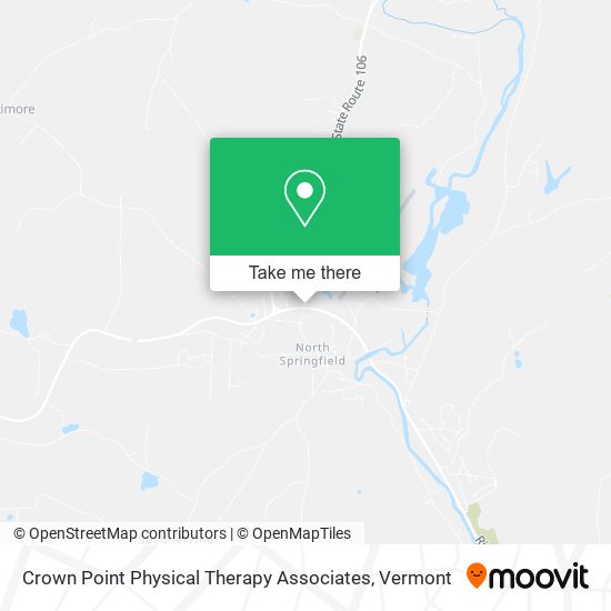 Mapa de Crown Point Physical Therapy Associates