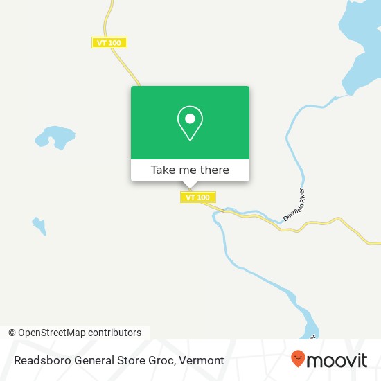 Mapa de Readsboro General Store Groc
