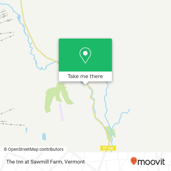 The Inn at Sawmill Farm map