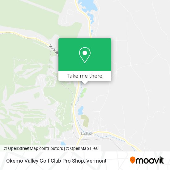 Okemo Valley Golf Club Pro Shop map
