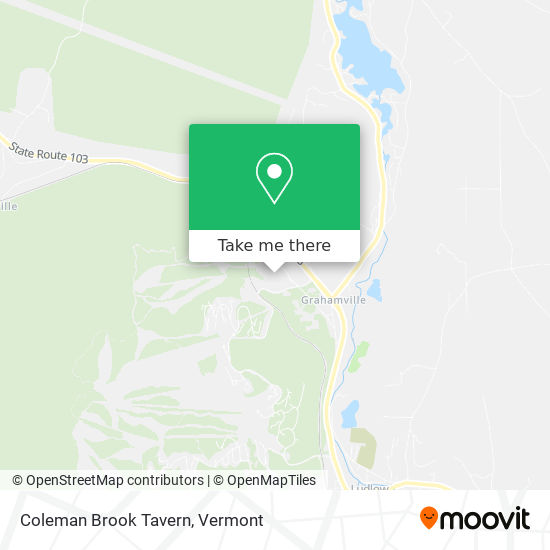 Mapa de Coleman Brook Tavern