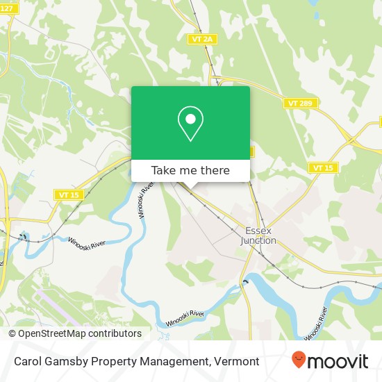 Carol Gamsby Property Management map