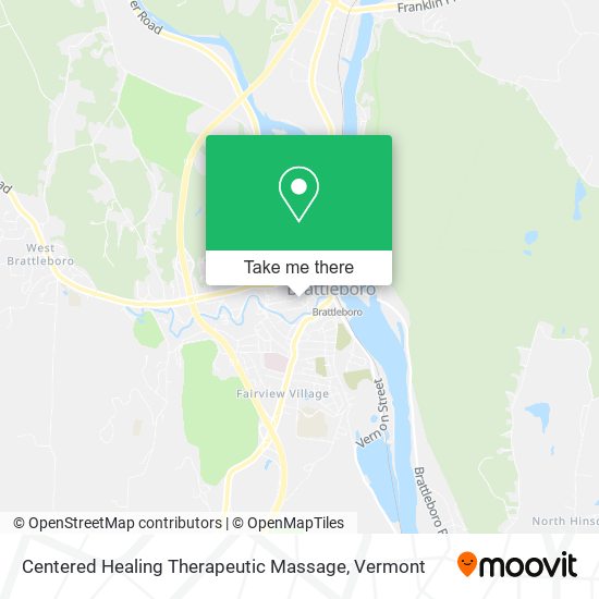 Mapa de Centered Healing Therapeutic Massage