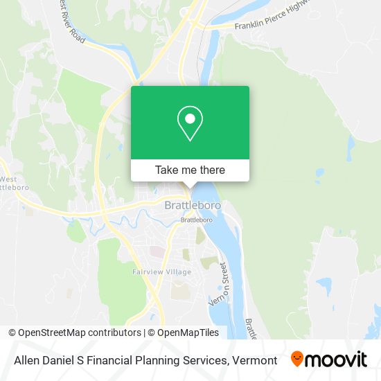 Allen Daniel S Financial Planning Services map