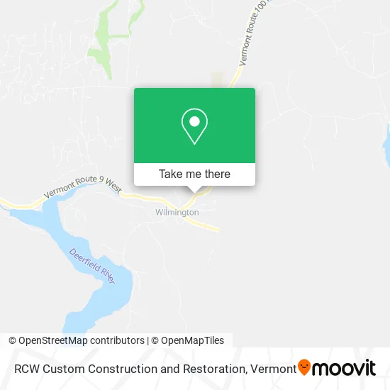 RCW Custom Construction and Restoration map