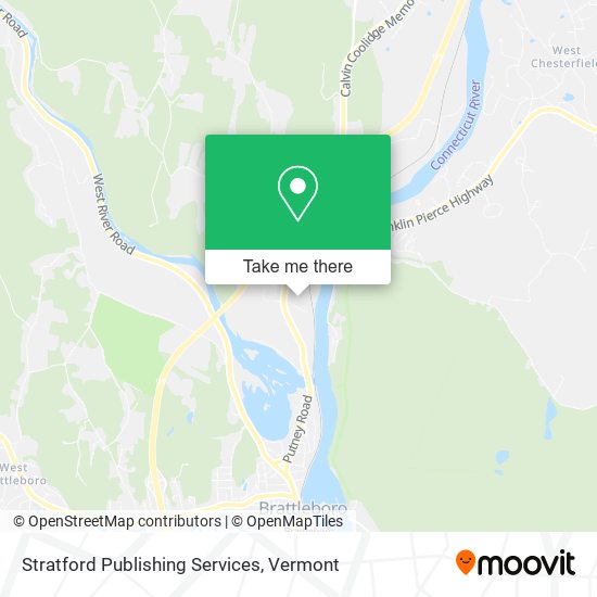 Mapa de Stratford Publishing Services