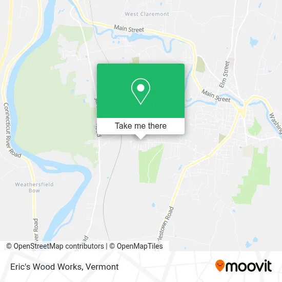 Eric's Wood Works map