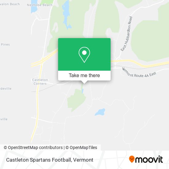Castleton Spartans Football map