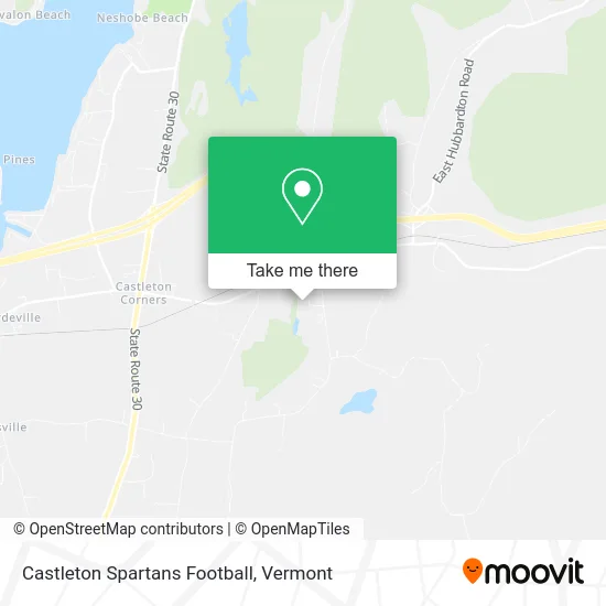 Castleton Spartans Football map