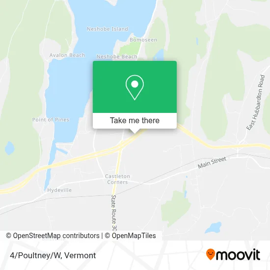 4/Poultney/W map