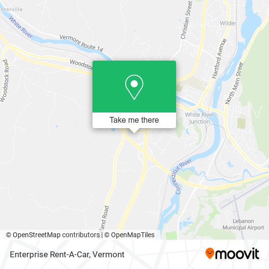 Mapa de Enterprise Rent-A-Car