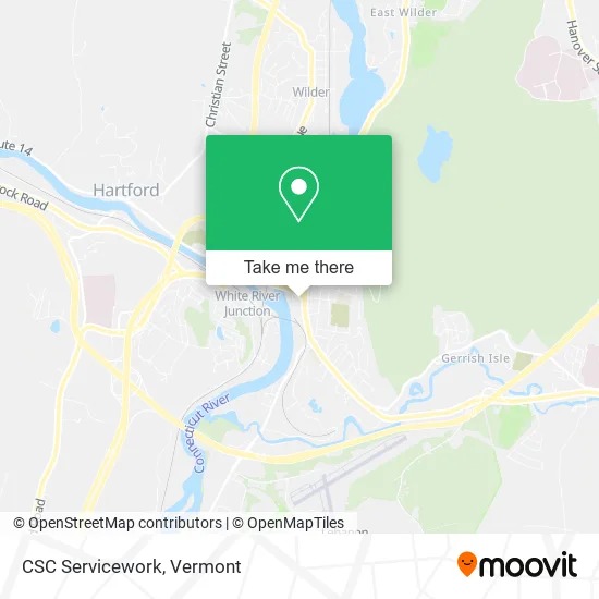 Mapa de CSC Servicework