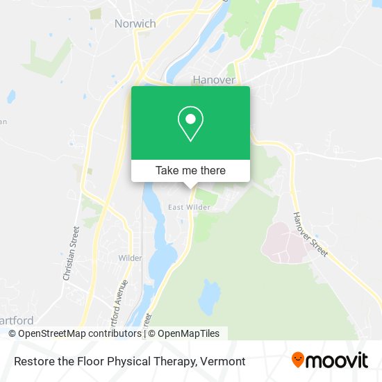 Restore the Floor Physical Therapy map