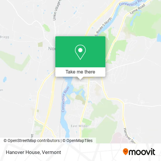 Hanover House map