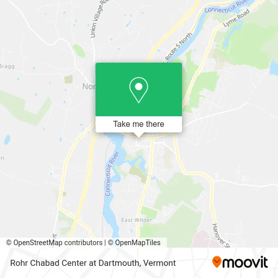 Rohr Chabad Center at Dartmouth map