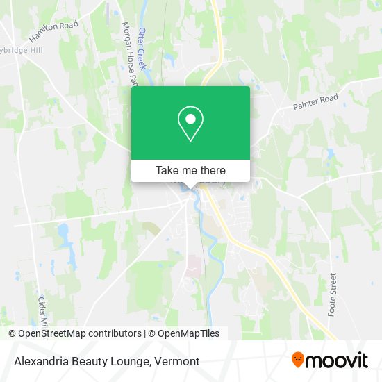 Mapa de Alexandria Beauty Lounge