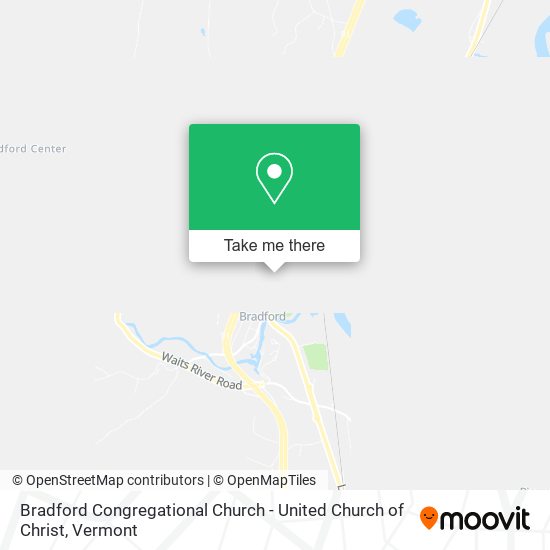 Bradford Congregational Church - United Church of Christ map