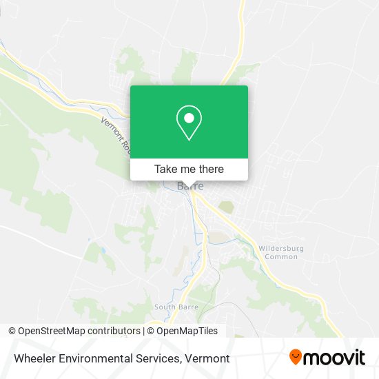 Wheeler Environmental Services map