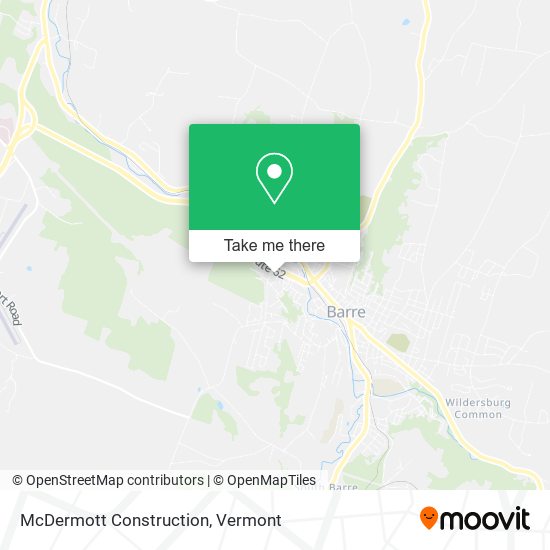 Mapa de McDermott Construction