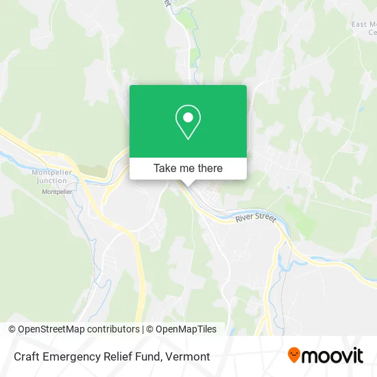 Craft Emergency Relief Fund map