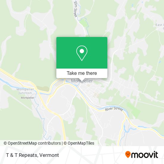 Mapa de T & T Repeats