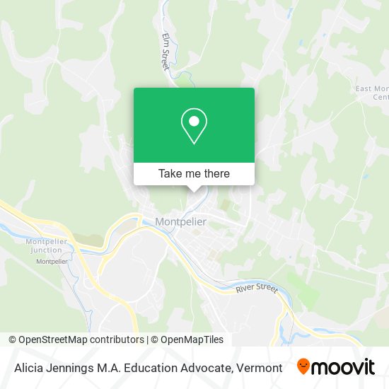Mapa de Alicia Jennings M.A. Education Advocate