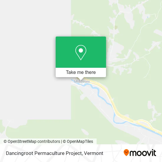Dancingroot Permaculture Project map