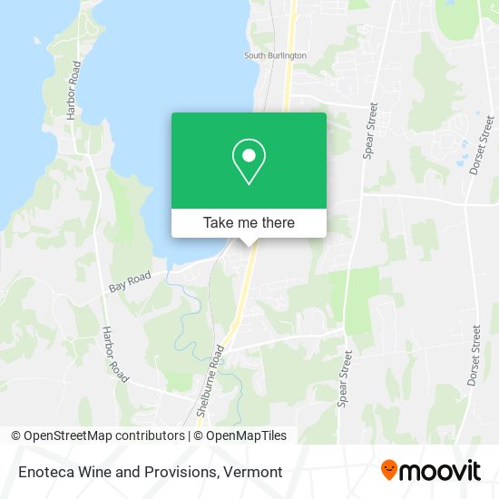 Enoteca Wine and Provisions map