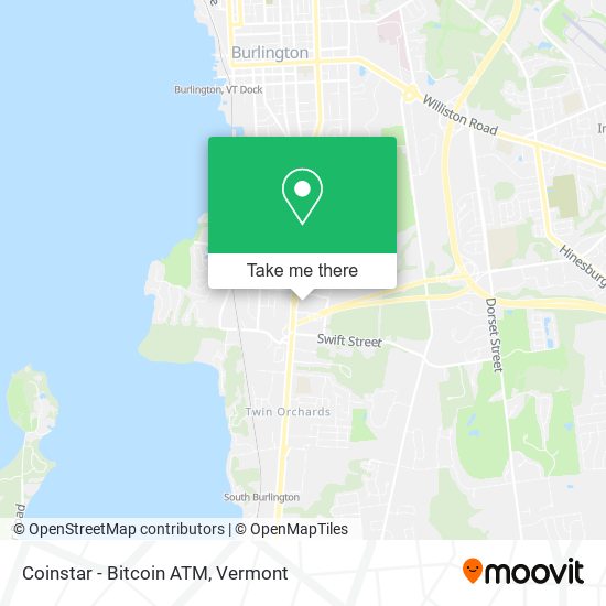 Mapa de Coinstar - Bitcoin ATM