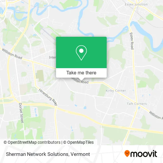 Sherman Network Solutions map