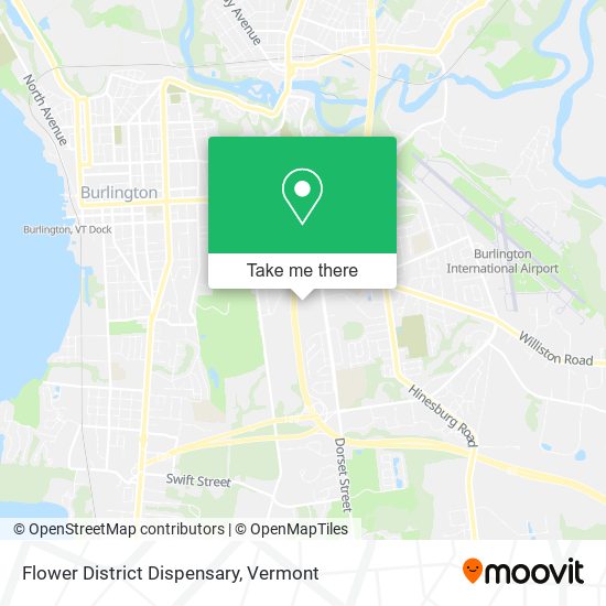 Mapa de Flower District Dispensary