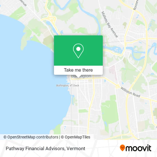 Pathway Financial Advisors map