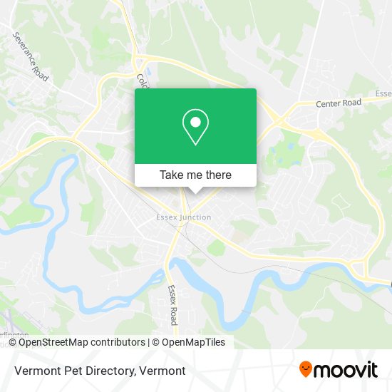 Mapa de Vermont Pet Directory