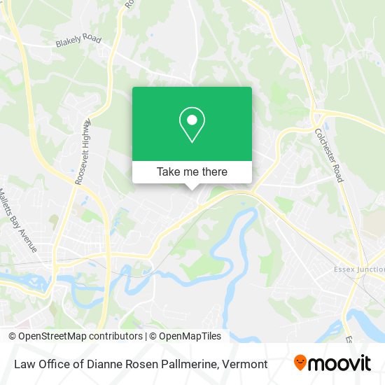 Law Office of Dianne Rosen Pallmerine map