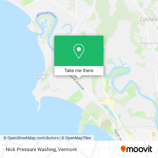Nick Pressure Washing map