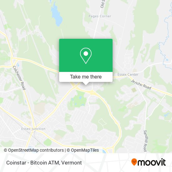 Mapa de Coinstar - Bitcoin ATM