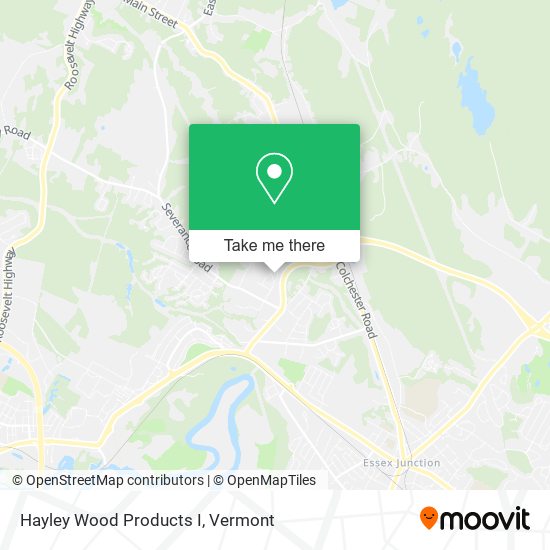 Mapa de Hayley Wood Products I