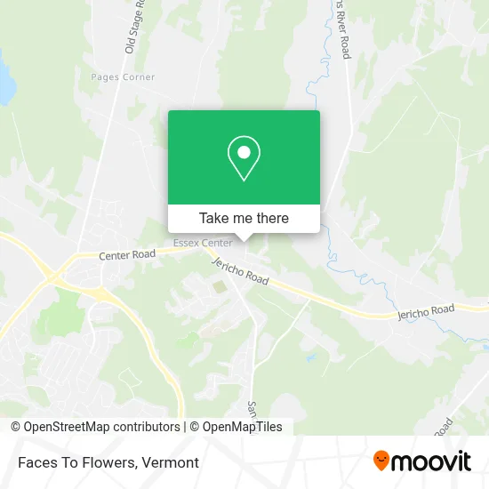 Faces To Flowers map