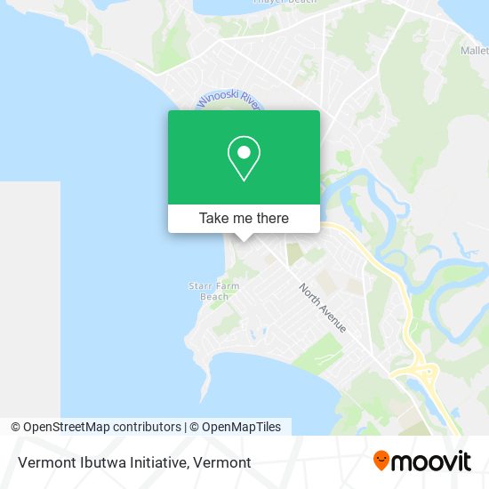 Vermont Ibutwa Initiative map